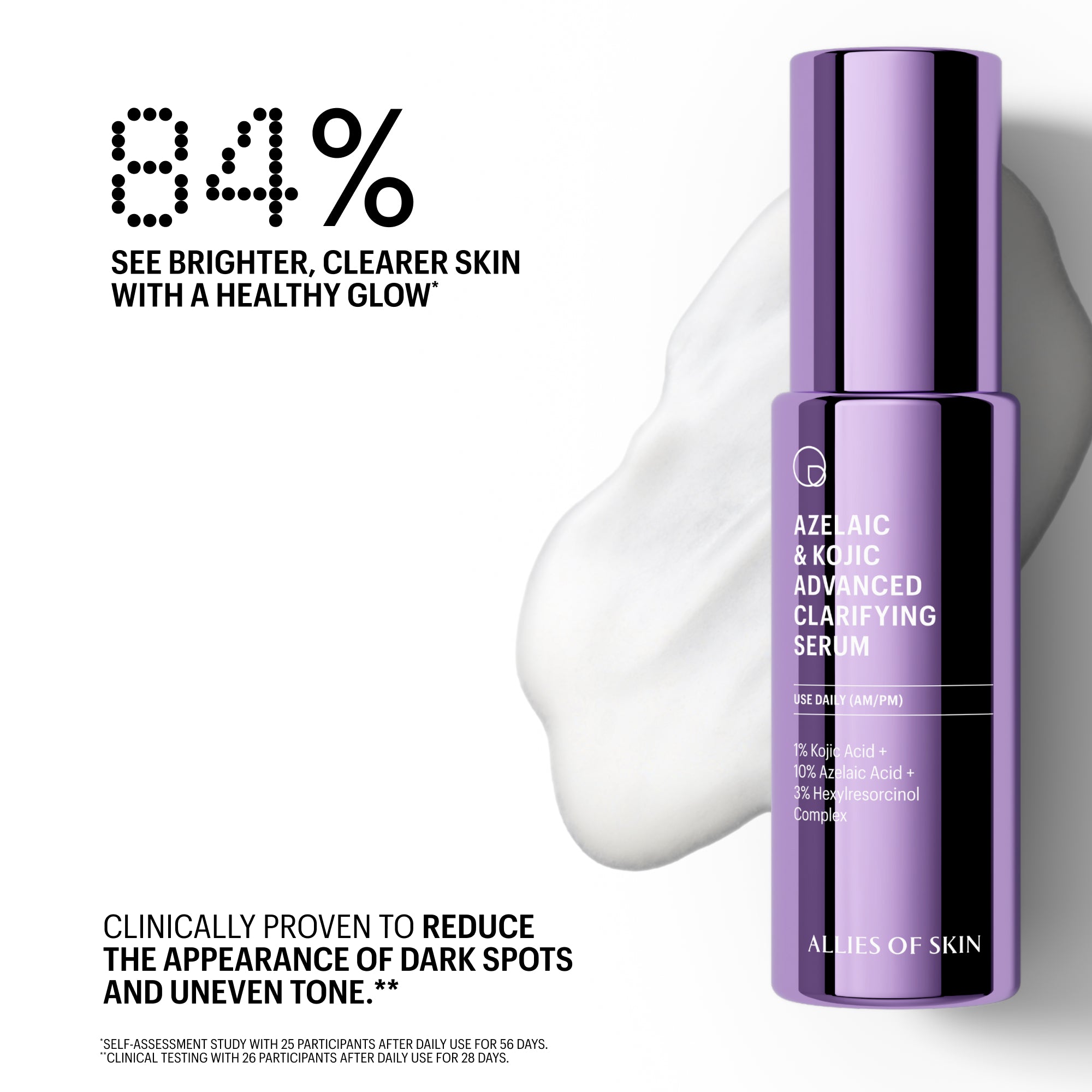 Azelaic & Kojic Advanced Clarifying Serum – ALLIES [North America]