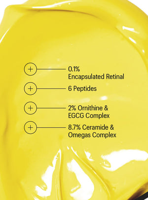 night cream containing retinol