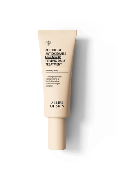 美容液 ALLIES OF SKIN PEPTIDES & ANTIOXIDANTS Peptides & Antioxidants Advanced Firming Daily Treatment