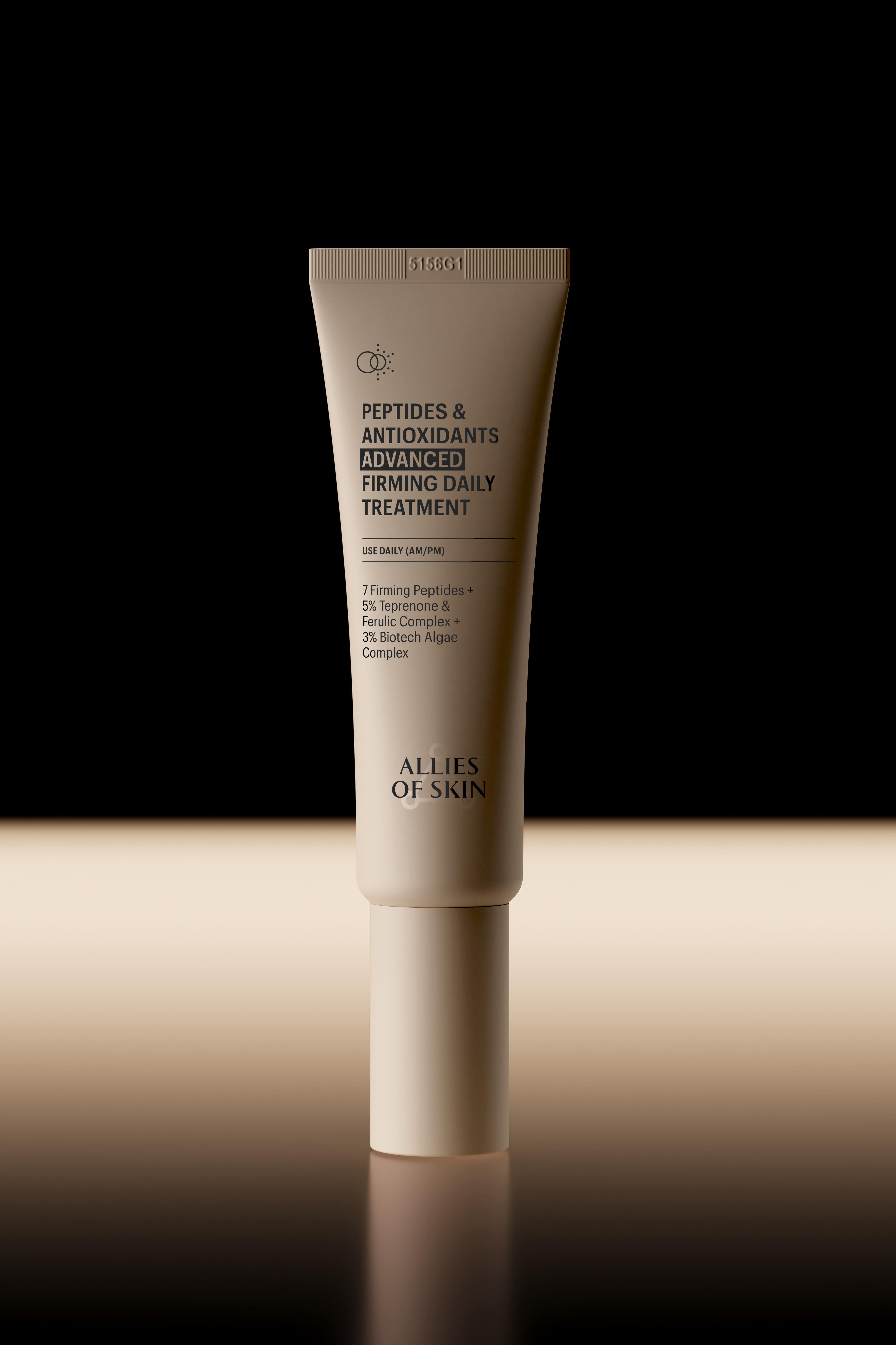 美容液 ALLIES OF SKIN PEPTIDES & ANTIOXIDANTS Peptides & Antioxidants Firming Daily Treatment | Allies of Skin