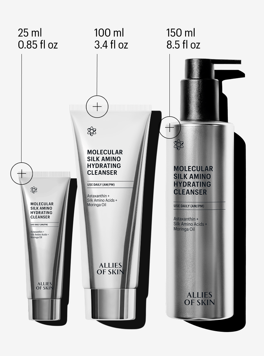 Molecular Silk Amino Hydrating Cleanser, Value Size – ALLIES