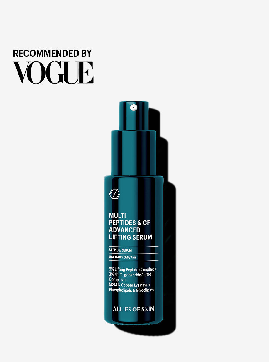 Allies of Skin peptide serum bottle