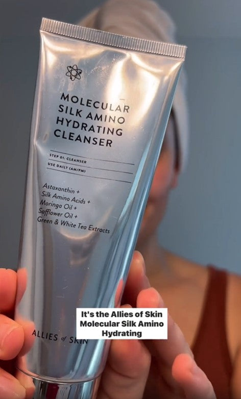View of Molecular Silk Amino Hydrating Cleanser | Allies of Skin
